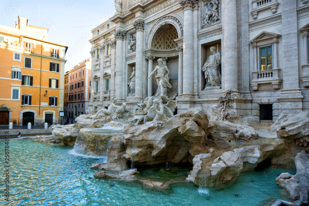 Fountain de Trevi in Rome
