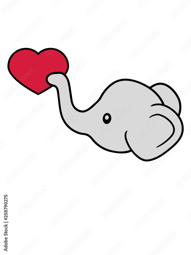 elefant kopf herz liebe schenken verliebt sitzend süß kalb klein kind baby clipart comic cartoon niedlich dickhäuter savanne rüsseltier jumbo grauer riese elefant kopf herz liebe schenken verliebt sitzend süß kalb klein kind baby clipart comic cartoon niedlich dickhäuter savanne rüsseltier jumbo grauer riese