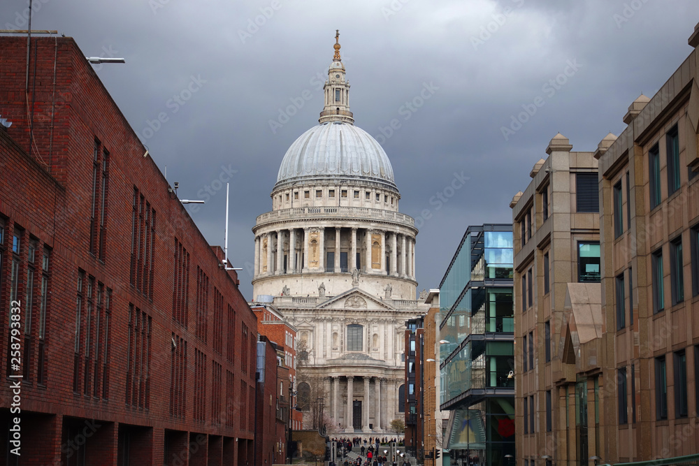 Photo from iconic Saint Paul Cathedral in the heart of London, United Kingdom