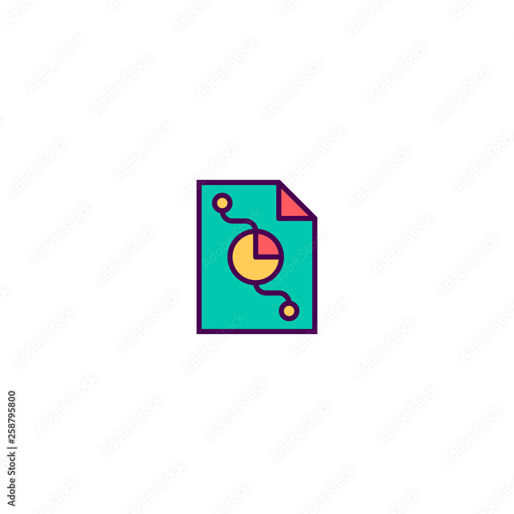 Pie Chart icon design. Marketing icon vector design Pie Chart icon design. Marketing icon vector design