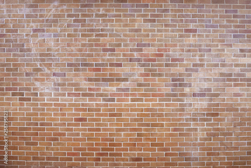 Old red brick wall background texture