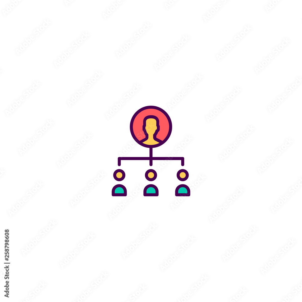 Teamwork icon design. Marketing icon vector design Teamwork icon design. Marketing icon vector design