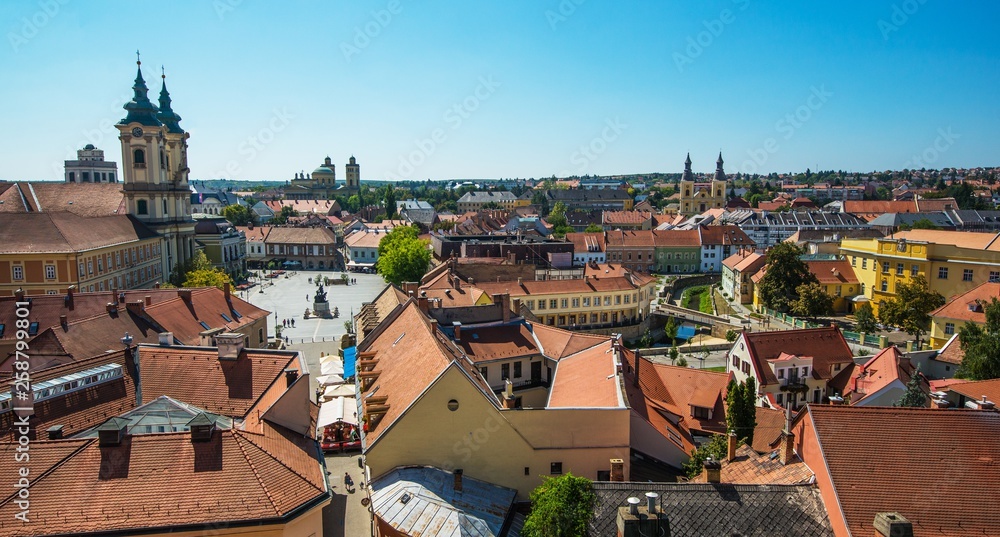 City of Eger Hungary