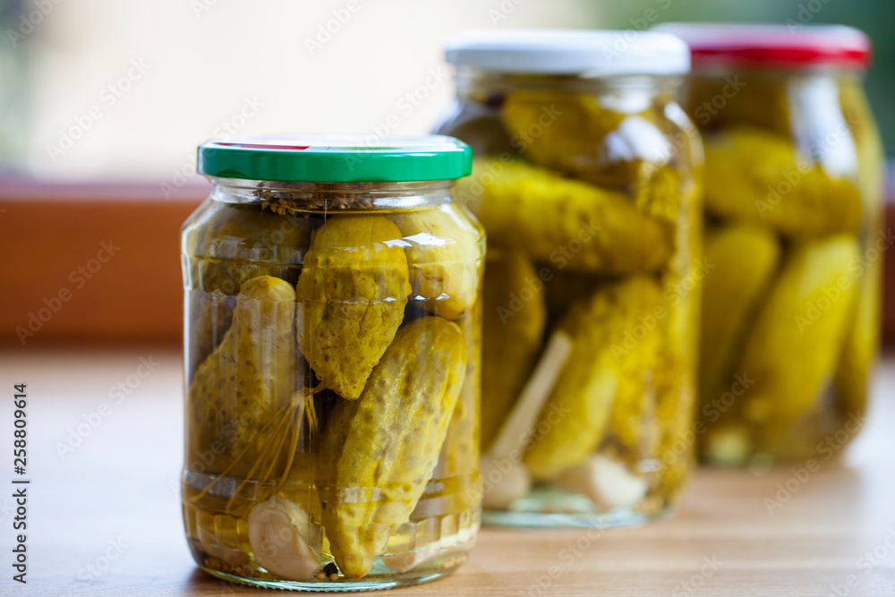 Pickled gherkins Pickled gherkins
