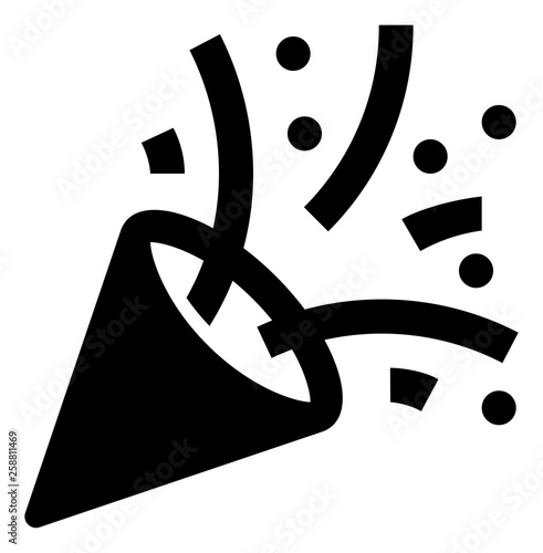 Party Popper Vector Icon