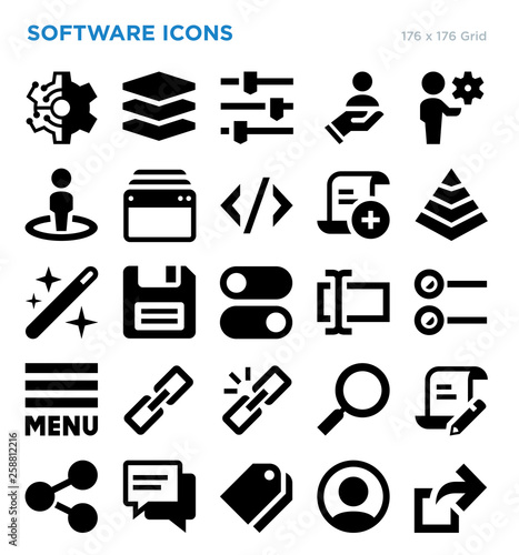 Software Vector Icon Set