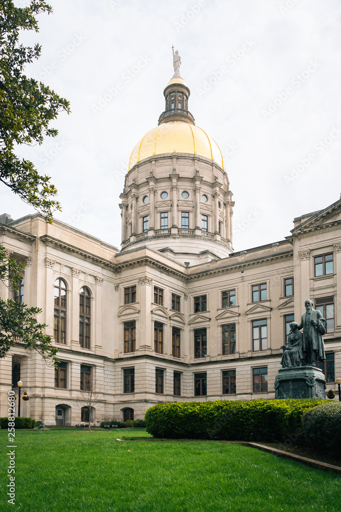 The Georgia State Capitol, in Atlanta, Georgia