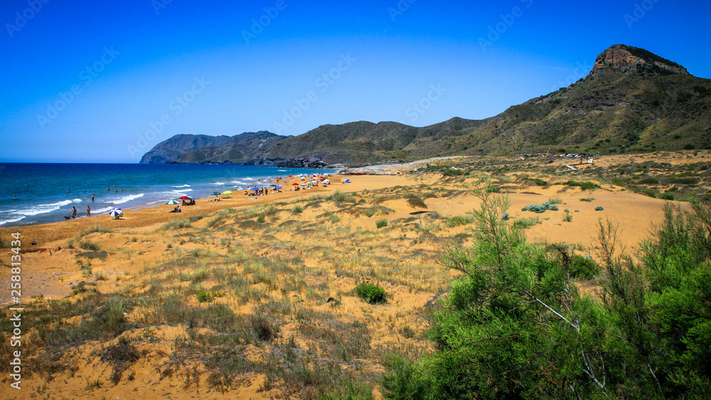 Playa Larga del Parque Natural de Calblanque (Murcia)