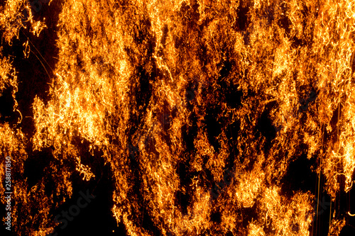 FIRE - steel wool burning, oxidizing, smoldering 02