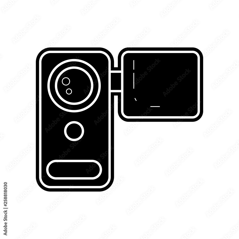manual video camera icon. Element of Media tool for mobile concept and web apps icon. Glyph, flat icon for website design and development, app development manual video camera icon. Element of Media tool for mobile concept and web apps icon. Glyph, flat icon for website design and development, app development
