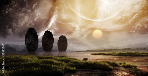 epic majestic fantasy lands...