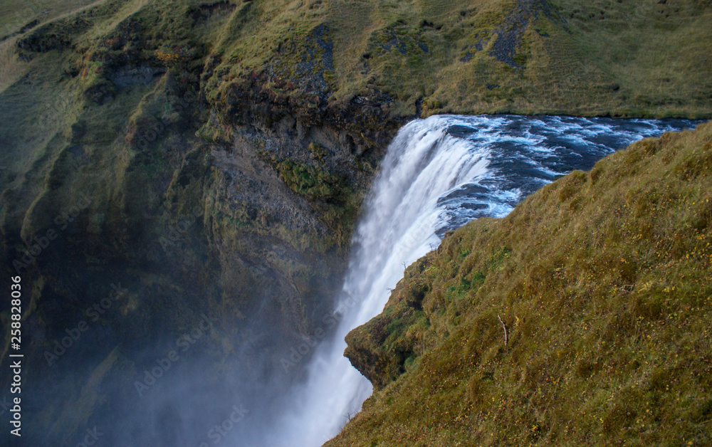 Iceland and amazing icelandic nature and landscapes