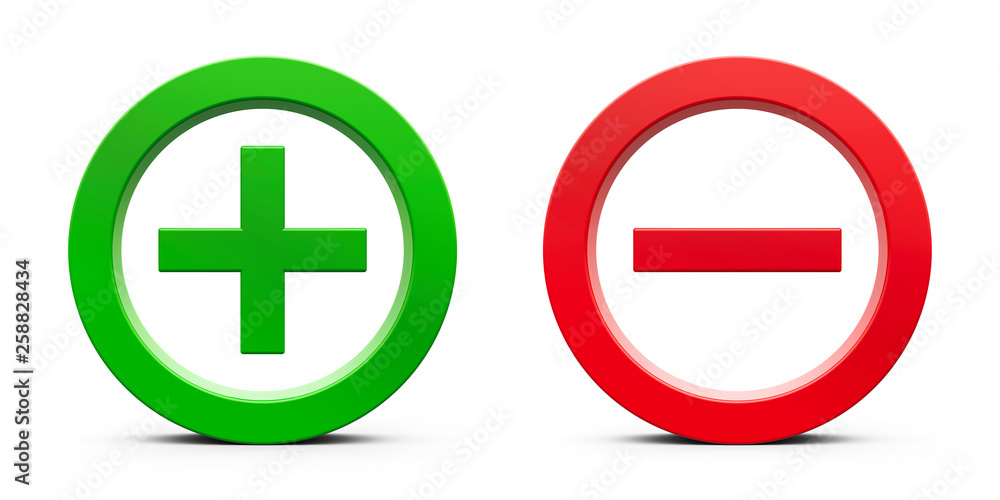 Plus & Minus signs Plus & Minus signs