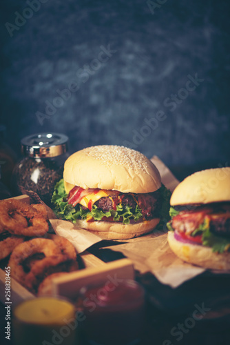 homemade and fresh tasty bu...