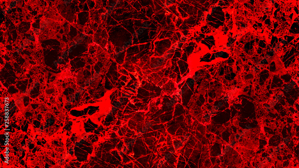 Red and black marble texture and background.
