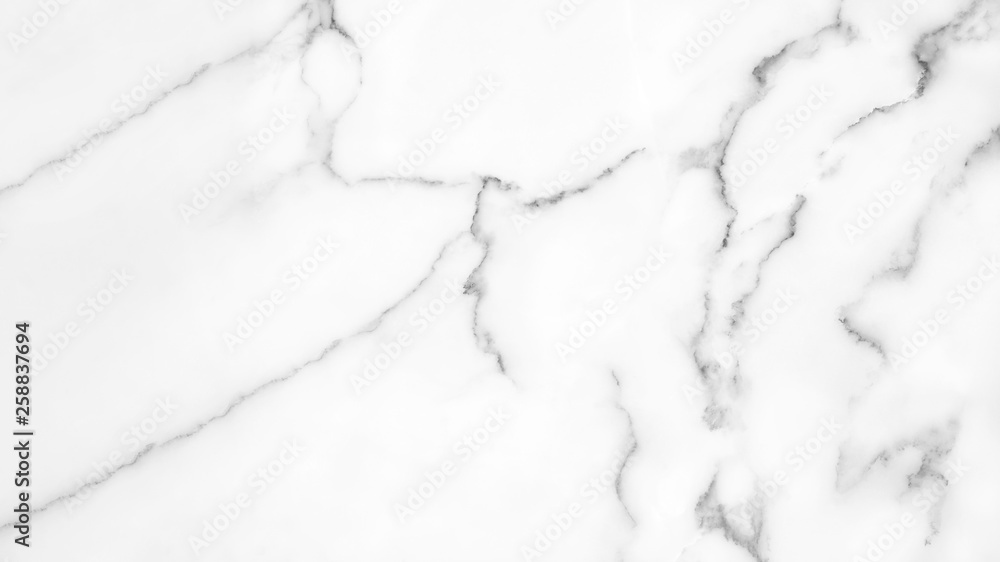 Fototapeta premium White marble texture with natural pattern for background.