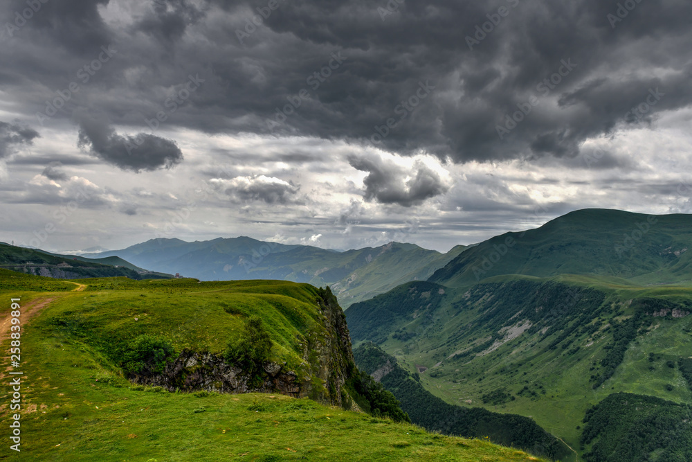 Mountain Panorama - Kazbegi, Georgia