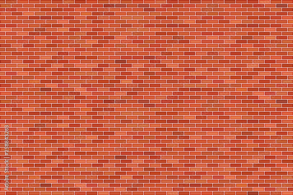Brown brick wall background Brown brick wall background