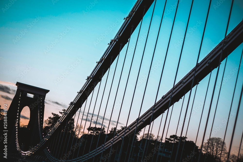 Naklejka premium Clifton suspension