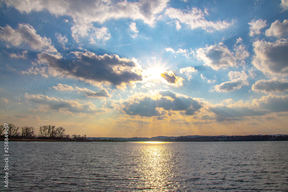 Sonnenuntergang am Teterower See Sonnenuntergang am Teterower See