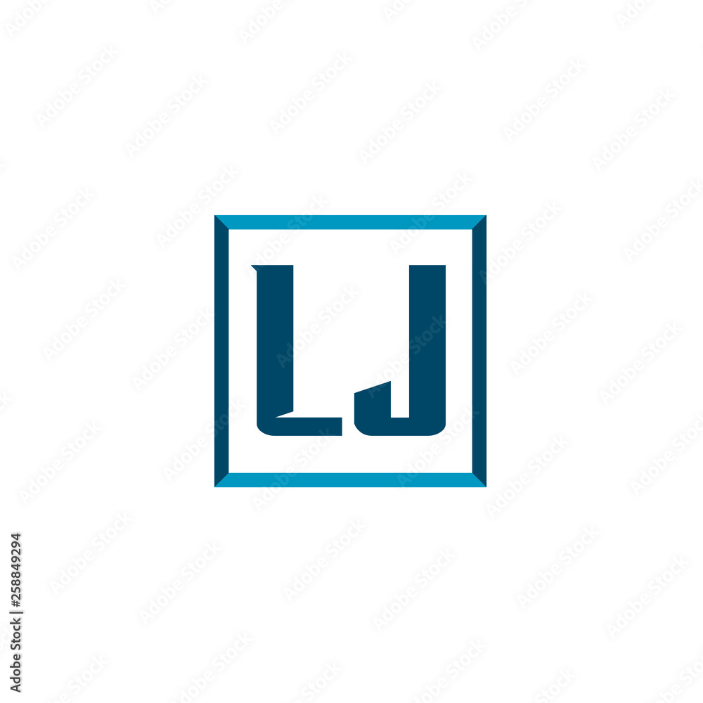 Initial Letter Logo LJ Template Vector Design Initial Letter Logo LJ Template Vector Design