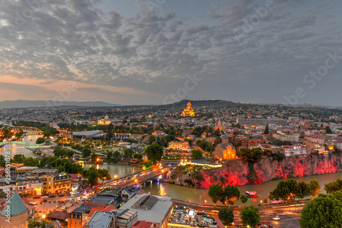 Panoramic City View - Tbilisi  Georgia