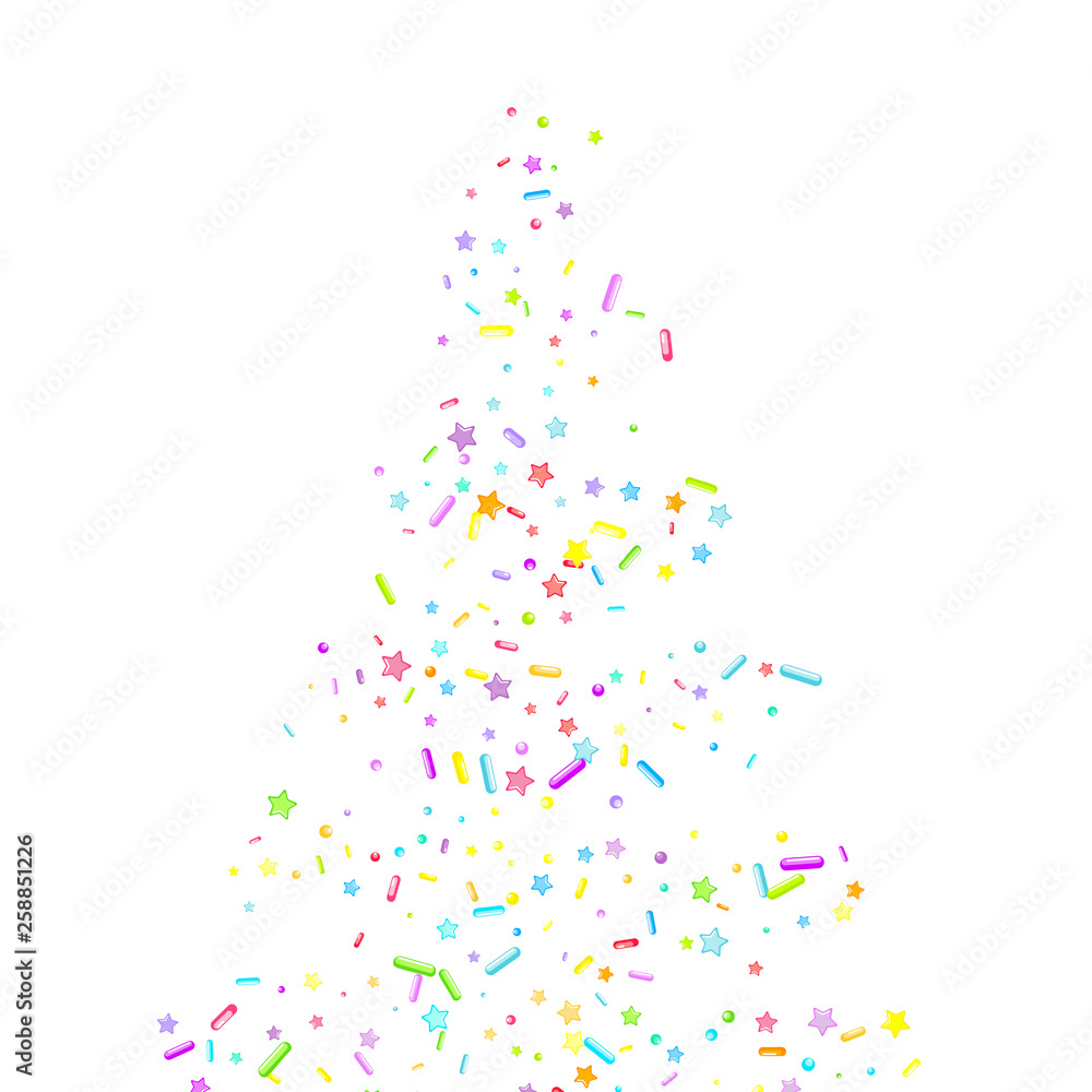 Obraz premium sprinkles cupcakes vector fall
