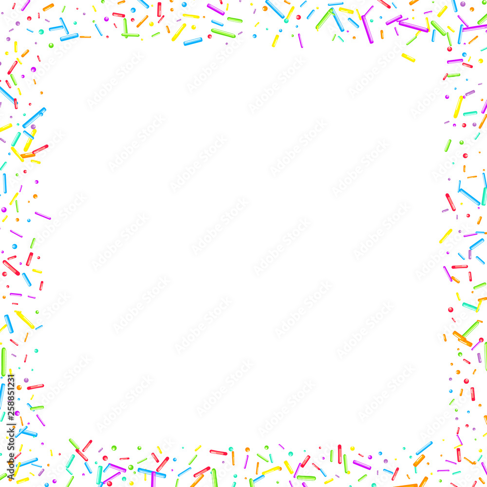 Sprinkles grainy. Cupcake donuts, dessert, party Sprinkles grainy. Cupcake donuts, dessert, party