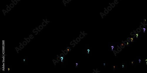 Question marks Quiz, doubt poll query public poll.