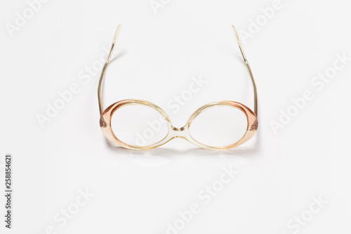 eyeglasses isolated on white
