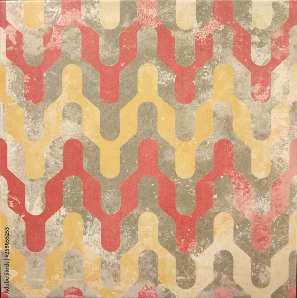 Wall and floor tiles as background Wall and floor tiles as background