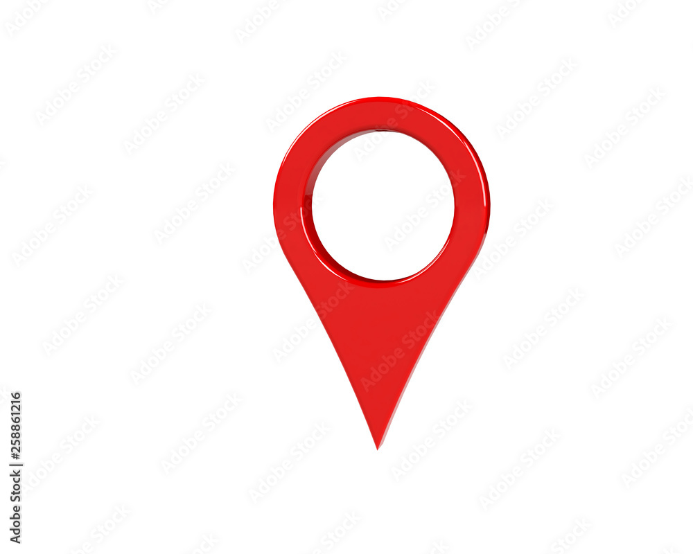 LOCATION pin glossy red arrow. The concept of tagging a sign landmark needle tip to create a route search. Isolated on white background 3D rendering 3D. – Illustration LOCATION pin glossy red arrow. The concept of tagging a sign landmark needle tip to create a route search. Isolated on white background 3D rendering 3D. – Illustration