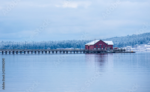 Pier on the water