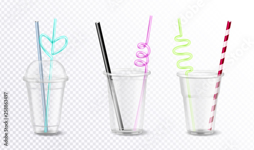 Plastic Glasses Set