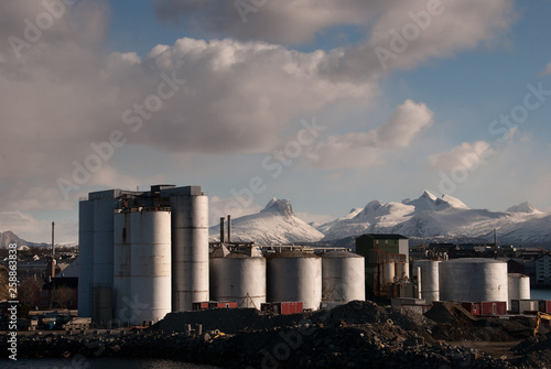 Power station in Bodø, Norway.