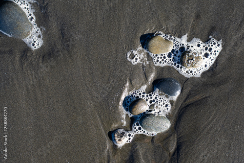 Canvas Print Rocks on the shore