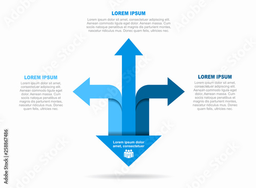 Infographic design template with place for your data. Vector illustration.