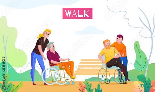 Nursing Home Walk Composition 