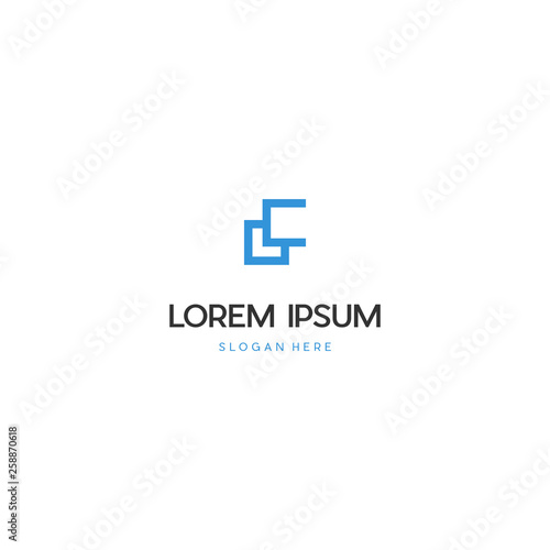 Free Download Creative Illustration modern C sign geometric logo design template, Letter C logo design template. Creative modern trendy C typography - GFXLoad