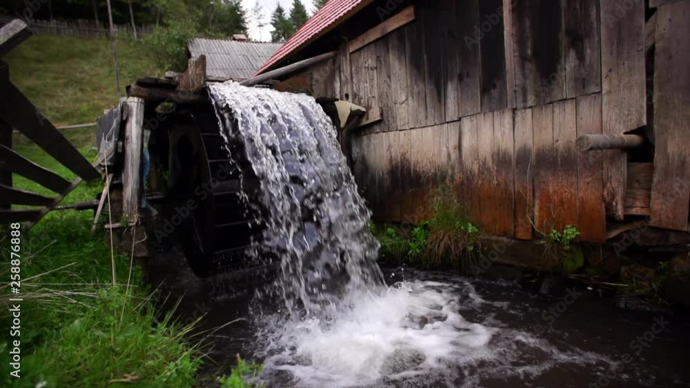 Watermill in the countryside Watermill in the countryside