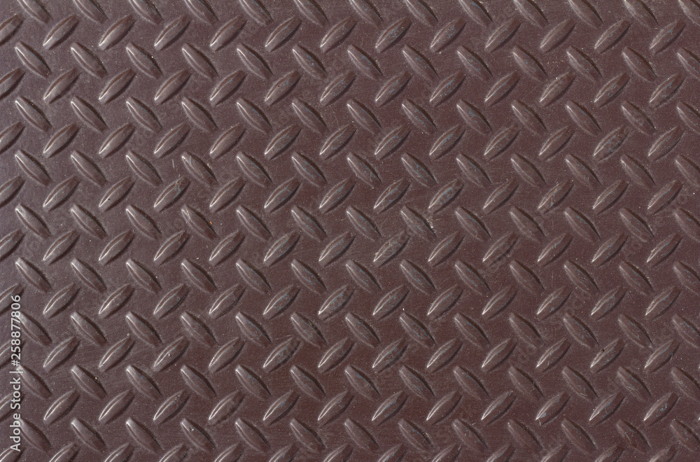 Metal plate with diamond pattern, steel plate background Metal plate with diamond pattern, steel plate background