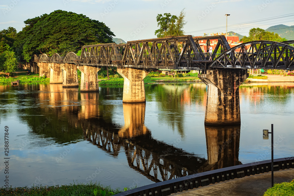 River kwai bridge, The death railway.