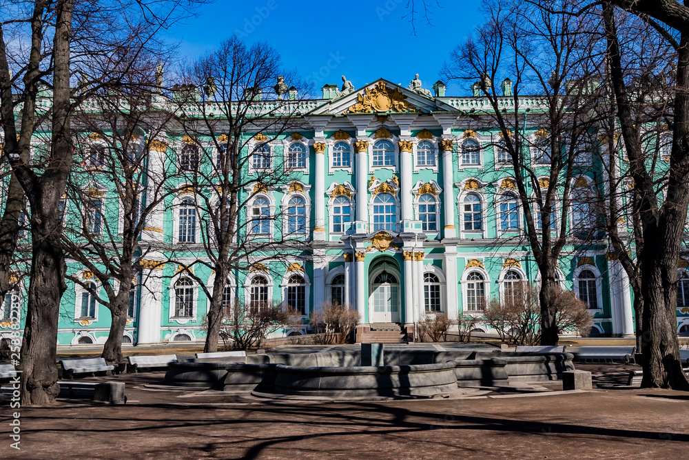 Elements of architecture of St. Petersburg Russia.