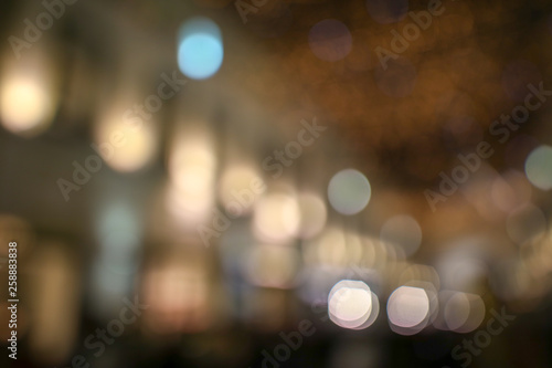 Wallpaper Mural Lights of night bokeh as abstract background Torontodigital.ca