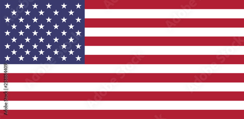 usa national tradional flag blue red white