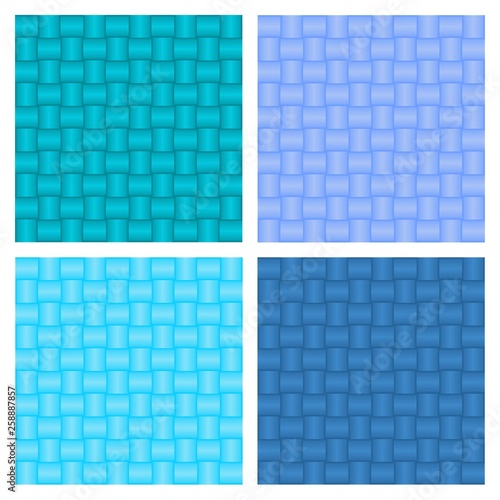 Light blue braided backgrounds