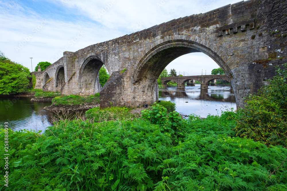 Die alte Steinbrücke von Stirling/Schottland