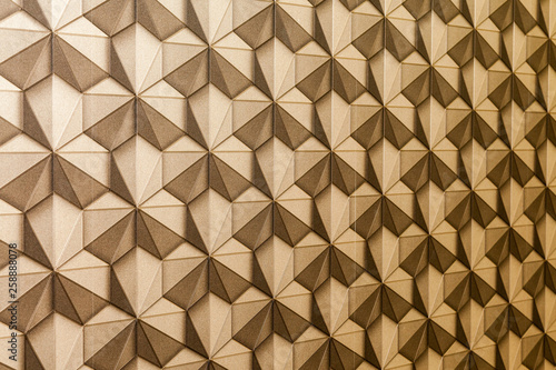 abstract seamless brown polygonal texture