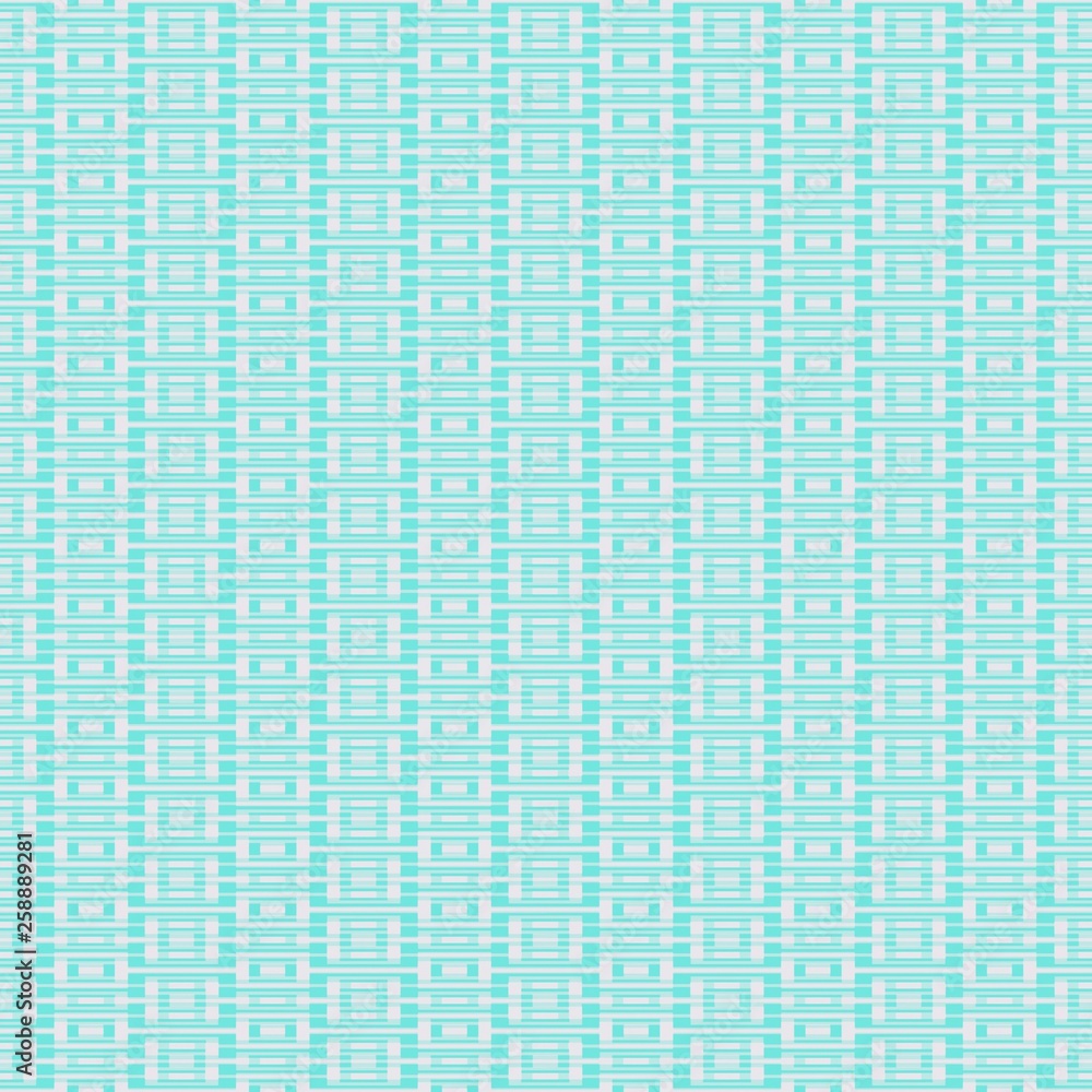 Seamless abstract pattern. Texture in turquoise and white colors.
