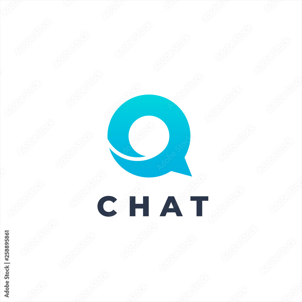 Chat bubble logo. Consultation, communication, advice icon. Abstract speach logotype. Minimal connection symbol. Chat bubble logo. Consultation, communication, advice icon. Abstract speach logotype. Minimal connection symbol.